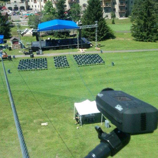 High-angle Concert Timelapse