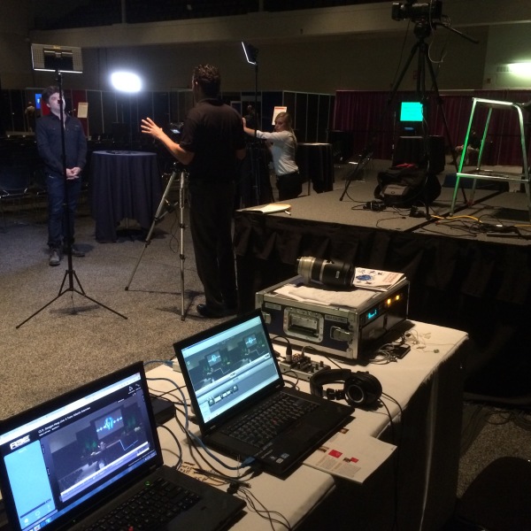 Live stream capture and interview Live stream capture and interview