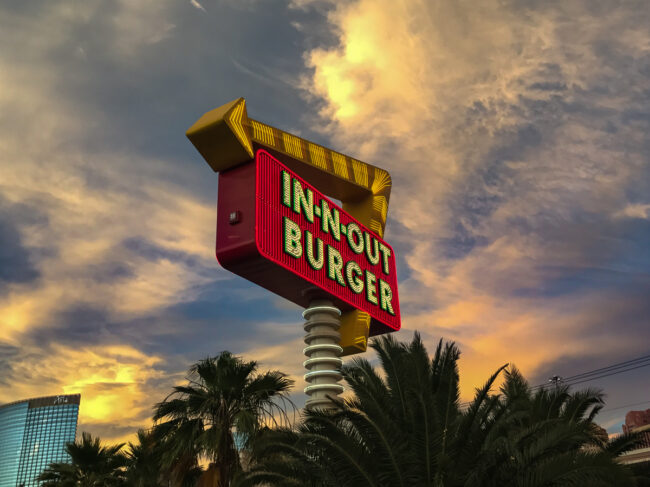 In and Out Burger Las Vegas