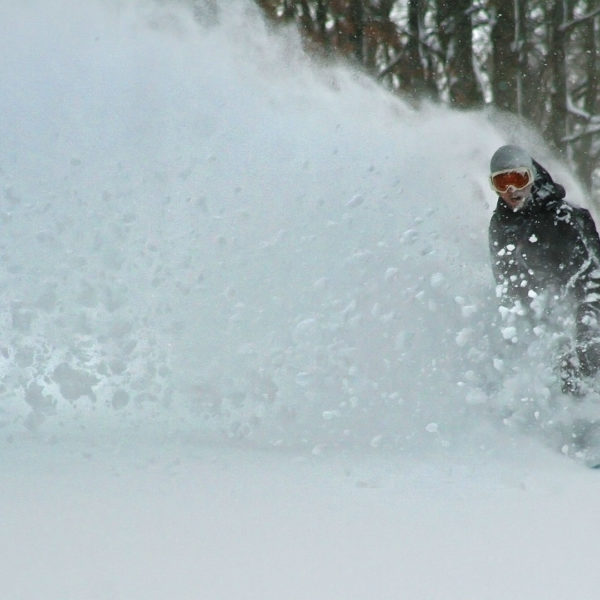 Powder Snowboarder