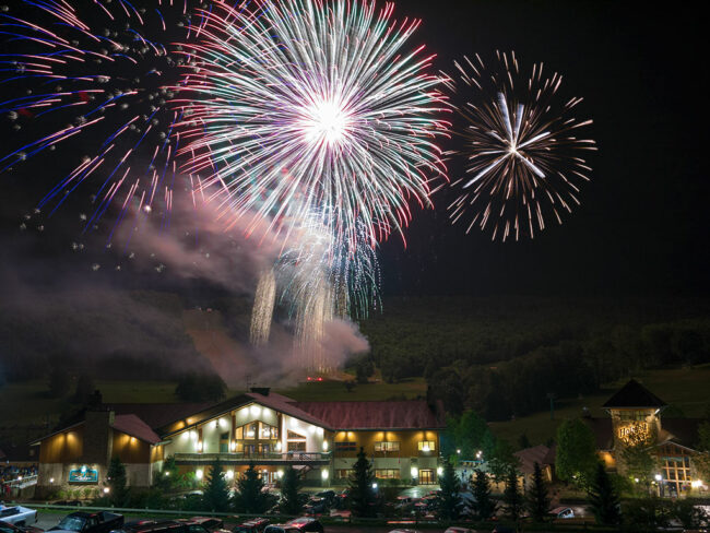 Holiday Valley fireworks 2013