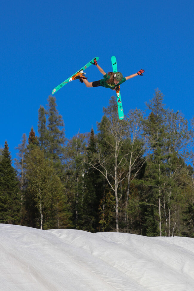 freestyle skiing