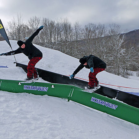 snowboarding contest