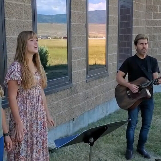 recording music outside recording music outside