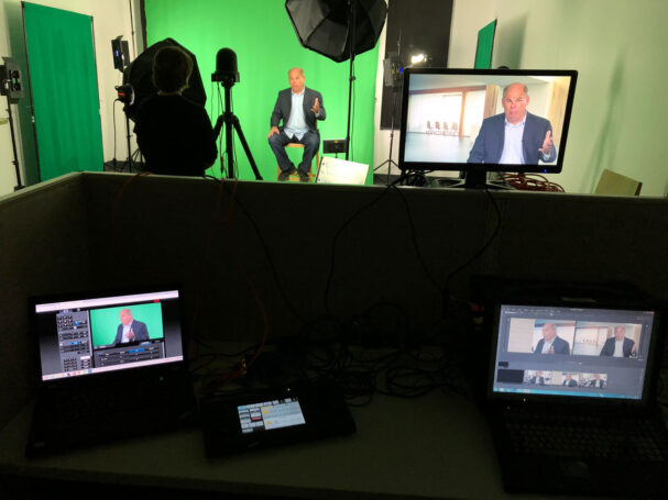 Green-screen Studio production