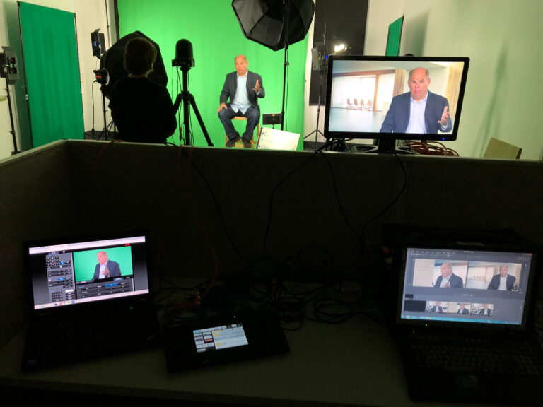 Green-screen Studio production