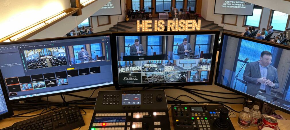 live stream production environment